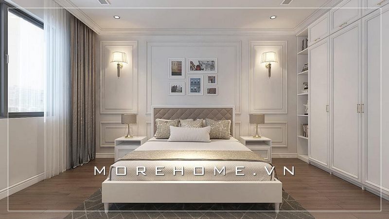 Giường ngủ bọc da đầu giường